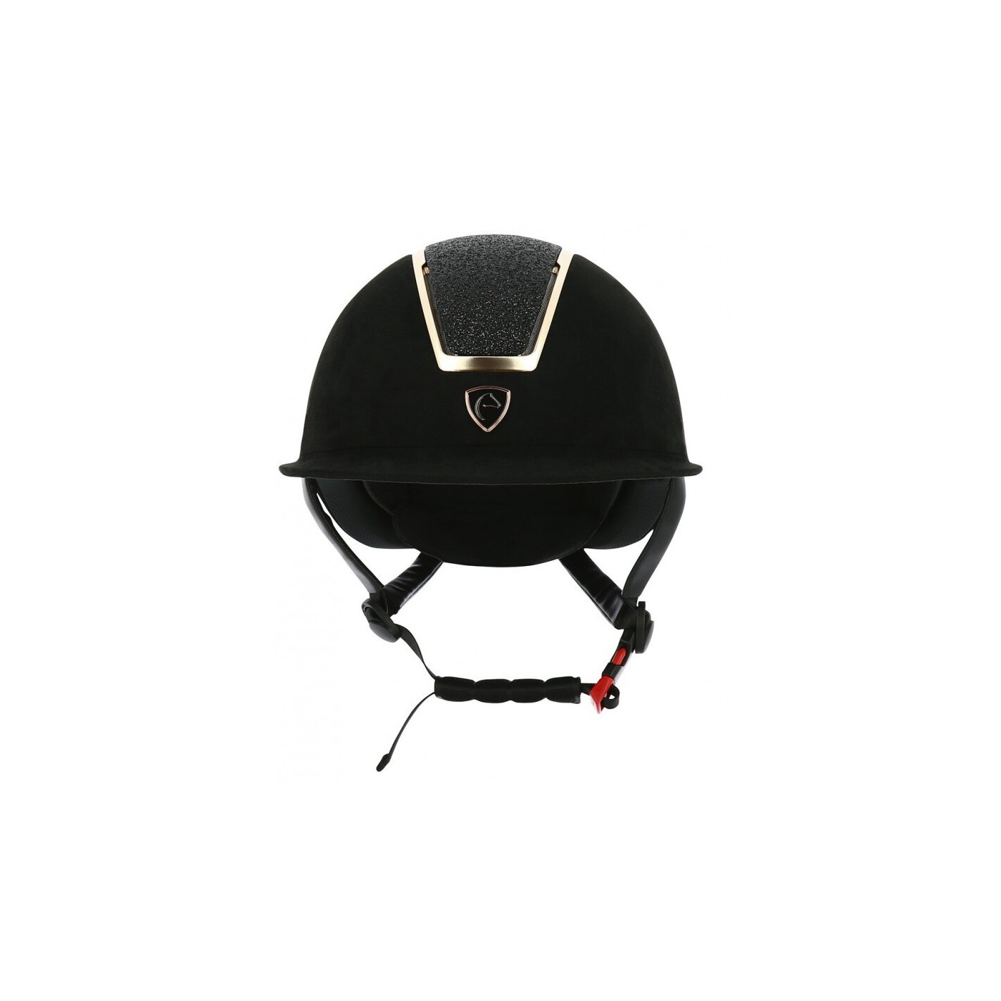 1053651828-1-3 casco equitheam nero/oro 55-57 - immagine 1