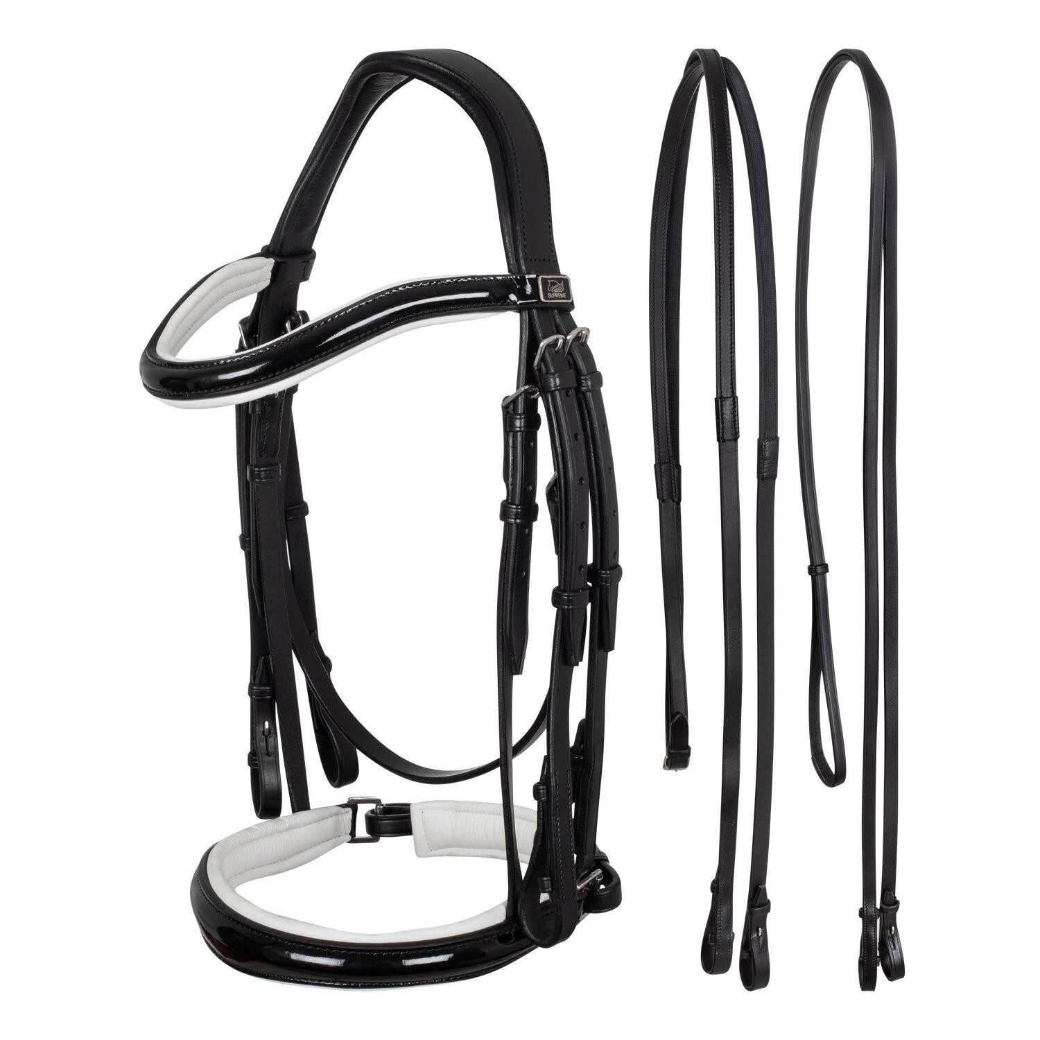 1054342464-1-2 briglia dressage
black/white full - immagine 1