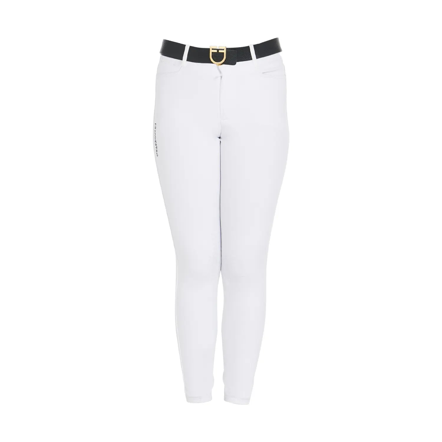 1558200369-1-3 equestro pantaloni 10 bianchi - immagine 1