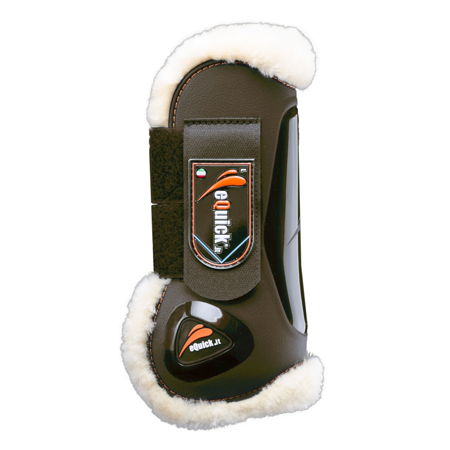 313392228-1-2 equick elight L brown fluffy - immagine 1