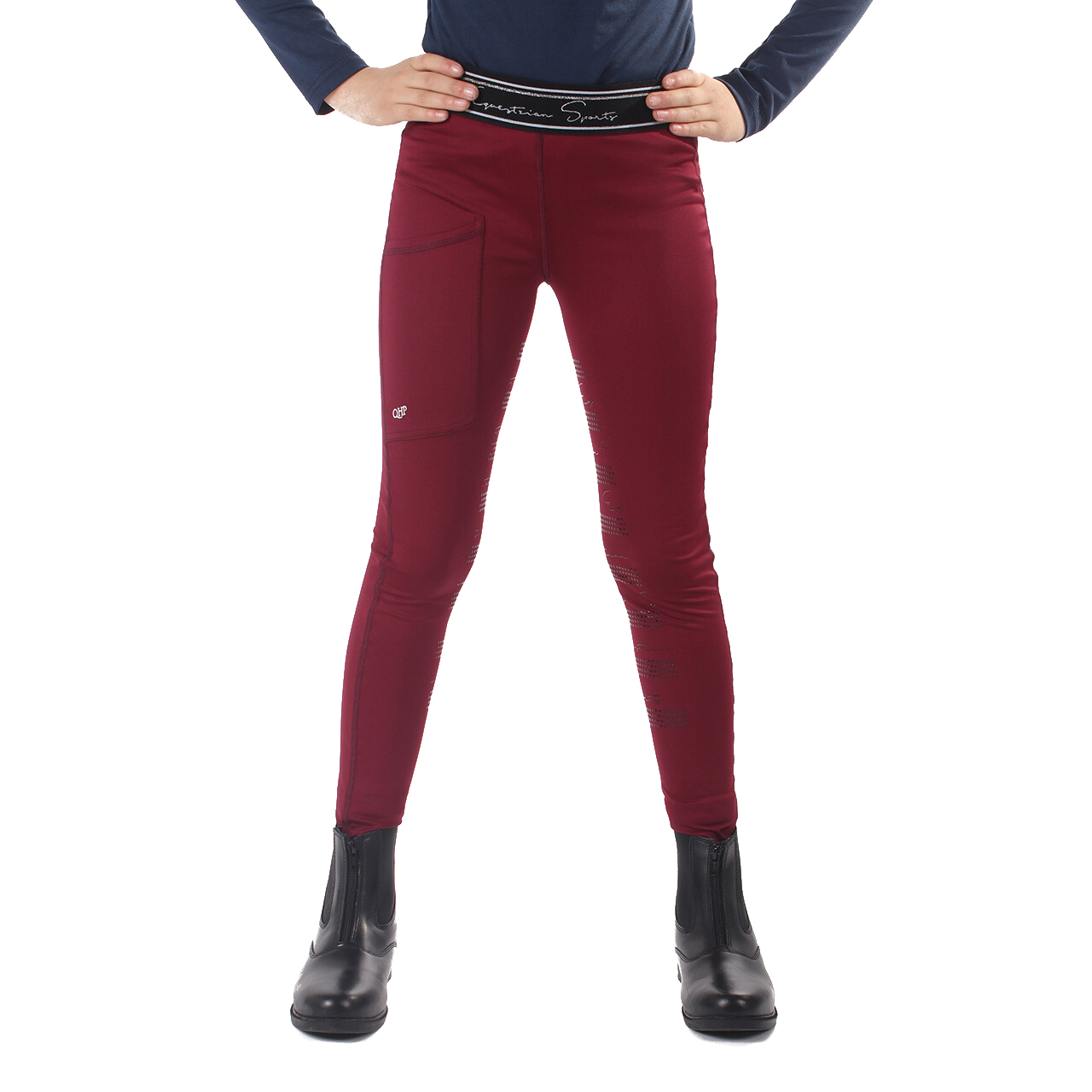 500862401-1 qhp leggins 140 black - immagine 1
