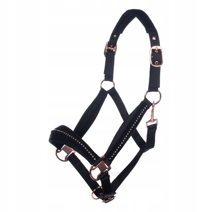 813622895-1-3 capezza nera oro rosa full - immagine 1